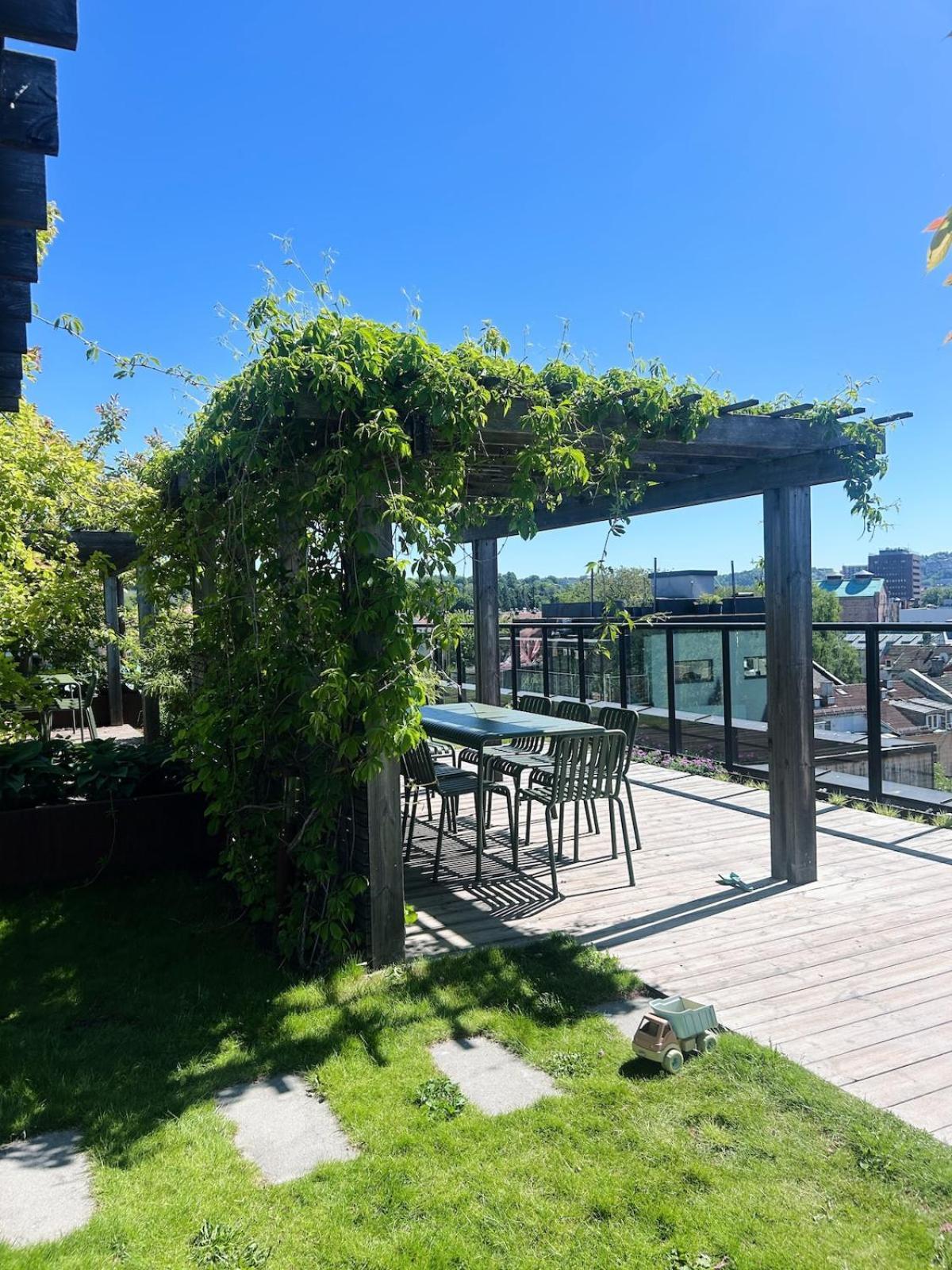 Modern With Big Rooftop Terrace Apartment